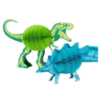 מרכזי שולחן דינוזוארים נפתחים -2 יחידות