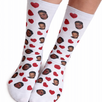 גרביים עם הדפסה אישית