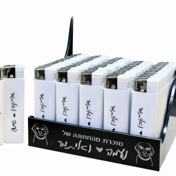 מצת עם הדפסה 50 יחידות-בחירת צבע