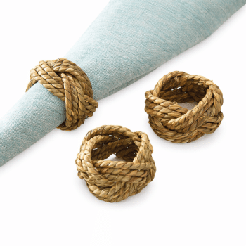 חבק חבלים למפיות-4 יחידות