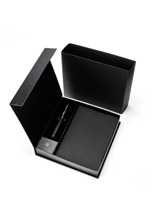 סט סוויס מחברת ועט באריזת יוקרה