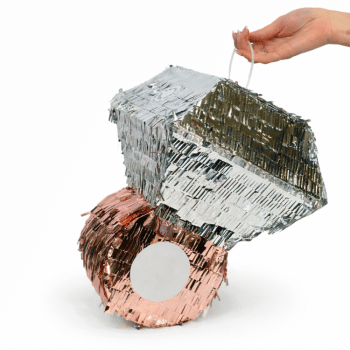 פיניאטה טבעת יהלום רוז גולד