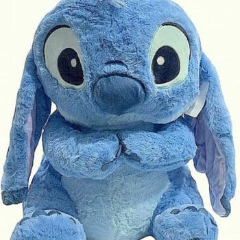 בובת סטיץ פרוותית כחול 35 ס"מ