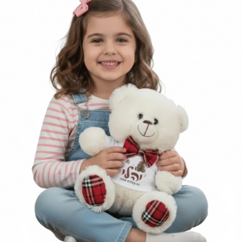 דובי אישי  בהיר עם חולצה בהדפסה אישית