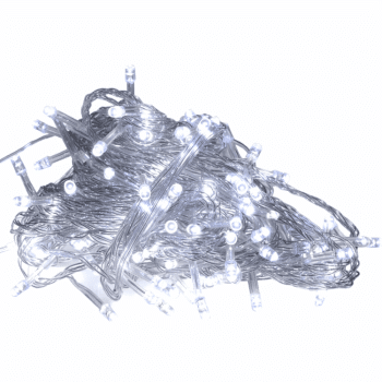 שרשרת אורות בצבע לבן 10 מטר