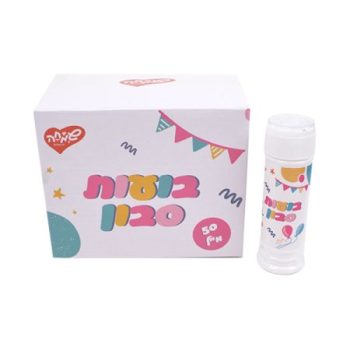 חבילת בועות סבון במבצע-12 יחידות