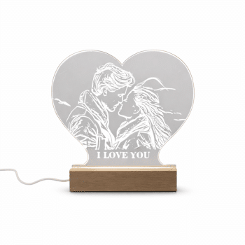 מנורת LOVE בעיצוב אישי