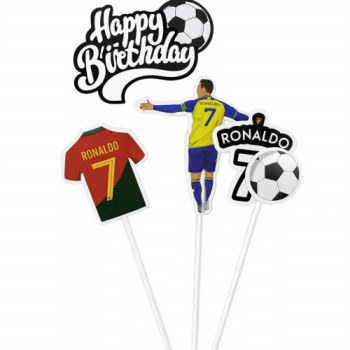 סט קיסמים לעוגה רונאלדו