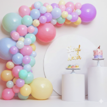 ערכה להכנת קשת בלונים פסטל