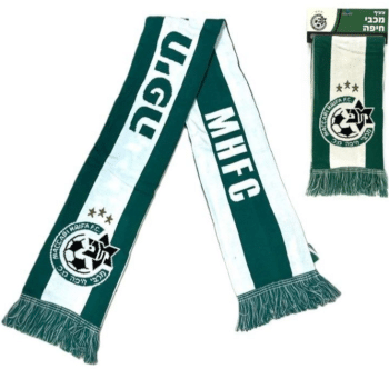 צעיף צמר מכבי חיפה