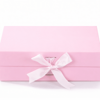 קופסא מתקפלת מגנט ורודה