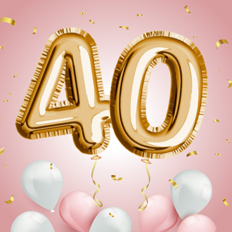 מתכננים יום הולדת 40? ⚡ אביזרי מסיבה מהיבואן לצרכן | מסיבלנד